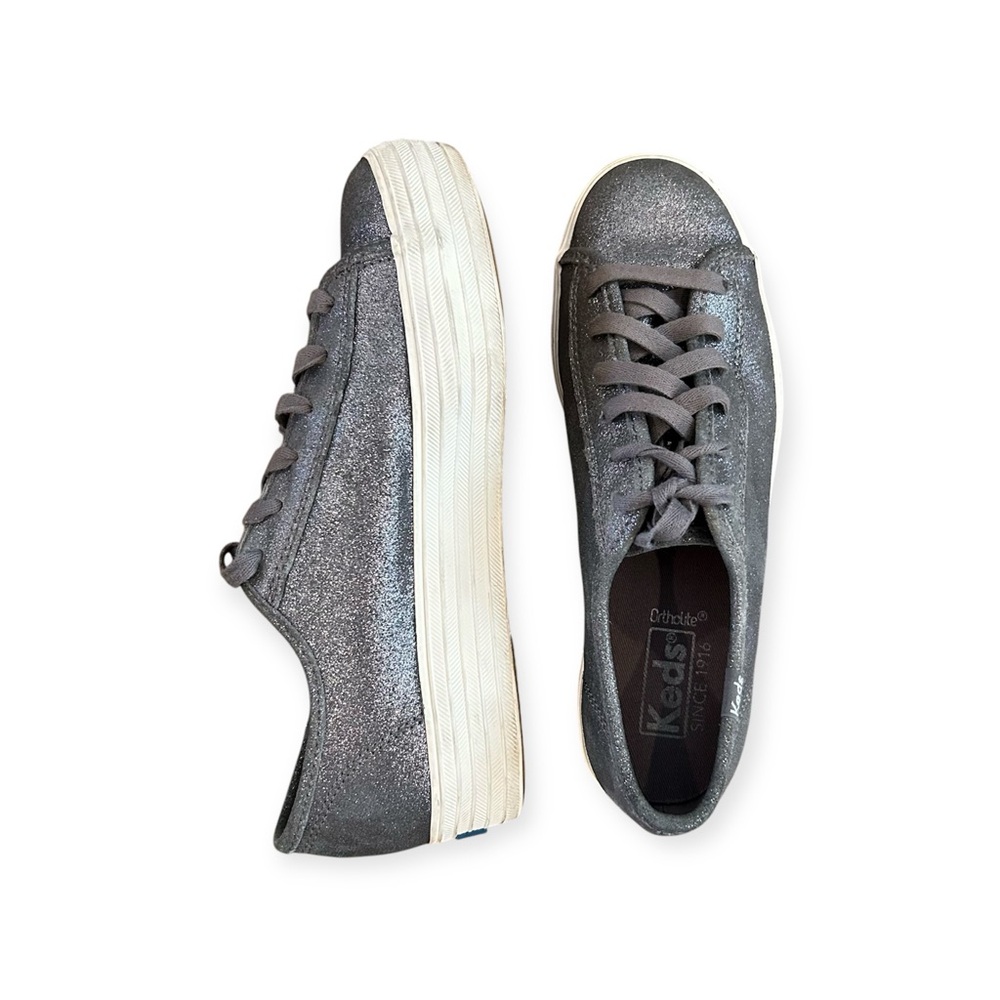 Keds Glitter Platform Sneakers